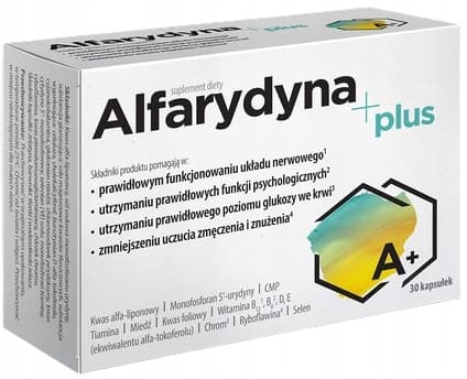 ALFARYDIN PLUS Aflofarm 30 kapslar