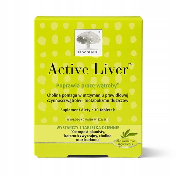 NEW NORDIC Active Liver lever 30 tabletter