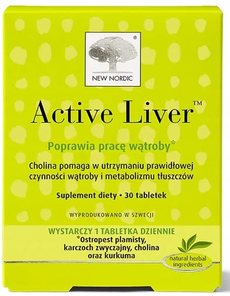 NEW NORDIC Active Liver lever 30 tabletter