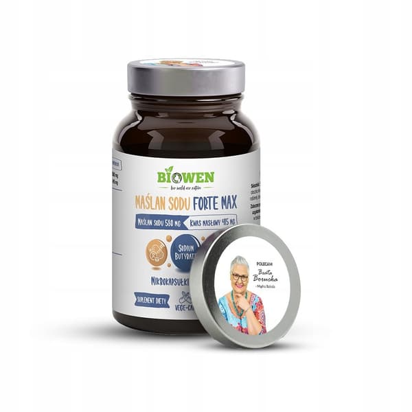 BIOWEN Natriumbutyrat Forte Max 580 mg 100 kapslar