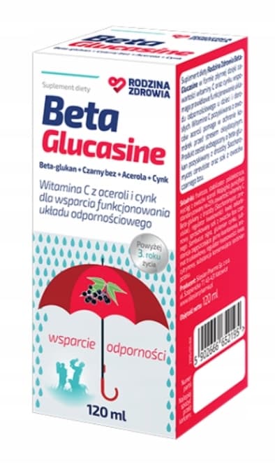 BETAGLUCASIN betaglucan acerola immunitet Familiesundhed 120 ml