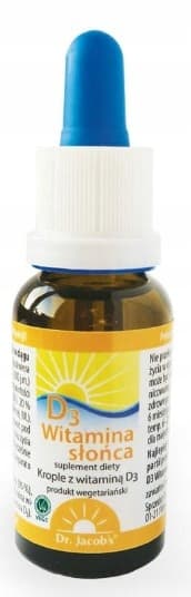 DR. JACOBS Sun Vitamin D3 800 IE droppar 20 ml