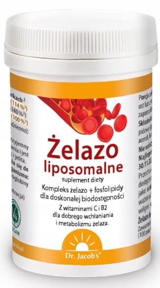 DR. JACOBS Liposomalt Järnpulver 50g