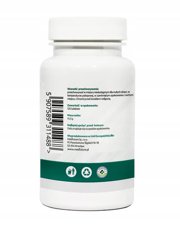 ADEK vitamin ADEK VITAMINKOMPLEX MedFuture 120 tabletter