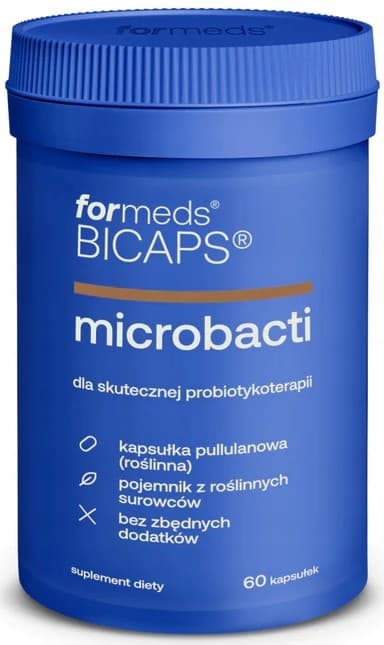 Formeds BICAPS MICROBACTI Probiotika 60 kapslar
