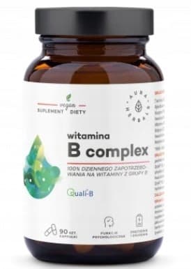 Aura Herbals B-vitaminkomplex Vitamin B-komplex 90 kapslar
