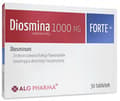 Miniatyrbild 1 av 2: DIOSMINA 1000 mg FORTE + ALG Pharma 30 tabletter