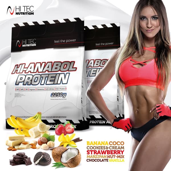 PLHi-Anabol Protein - 2250g - Jordbær