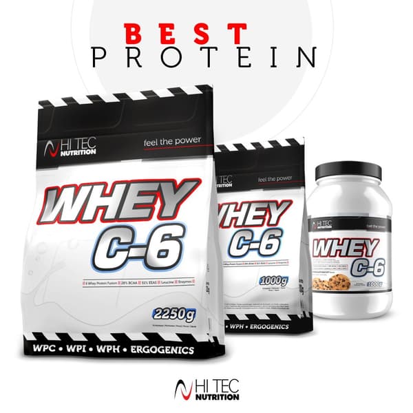 PLWhey C-6 - 1000g - Cookies & Cream