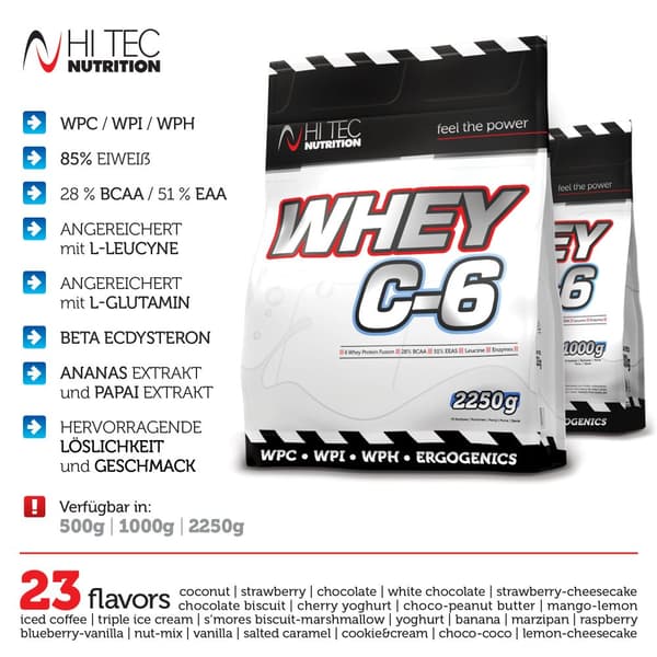 PLWhey C-6 - 1000g - Cookies & Cream