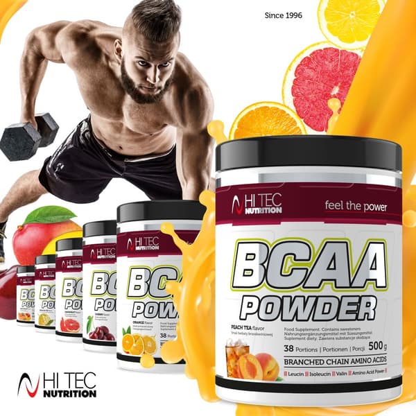 PLBCAA Pulver - 500g - Mango-Melon