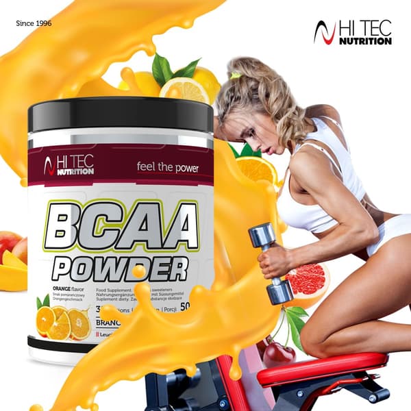 PLBCAA Pulver - 500g - Mango-Melon