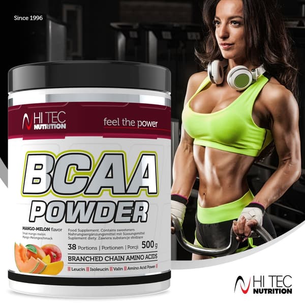 PLBCAA Pulver - 500g - Mango-Melon