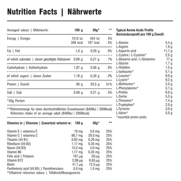 PLWhey Protein Isolat - 1000g - Chokolade