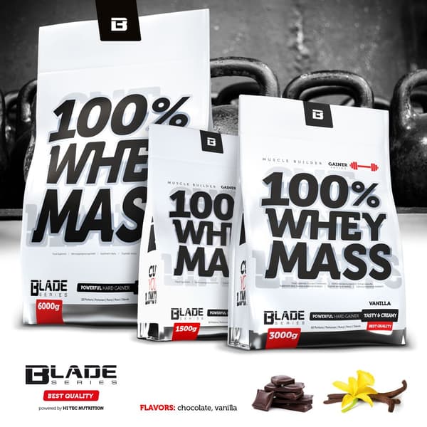 BLADE 100% Vallemasse - 3000g - Cookies&Cream
