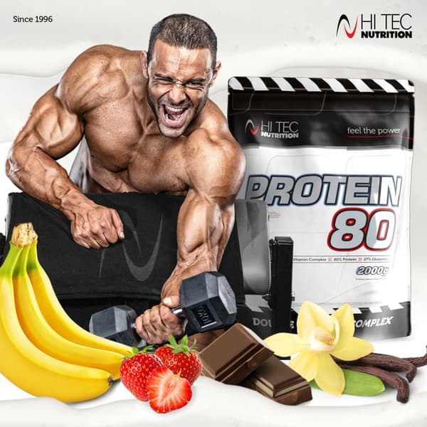 PLProtein 80 - 2000g - Choklad