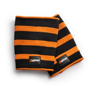 Power Elbow Sleeves, black/flame, GASP M
