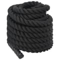 Miniatyrbillede 5 af 8: vidaXL battle rope 15 m 11 kg polyester sort