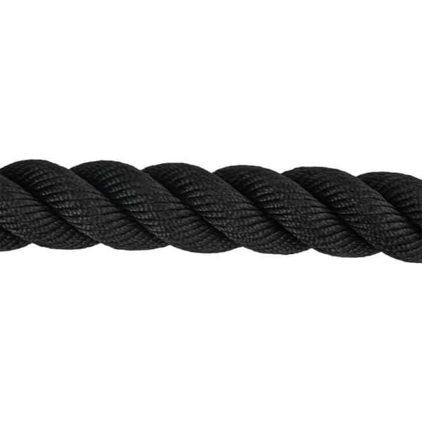 vidaXL battle rope 15 m 11 kg polyester sort