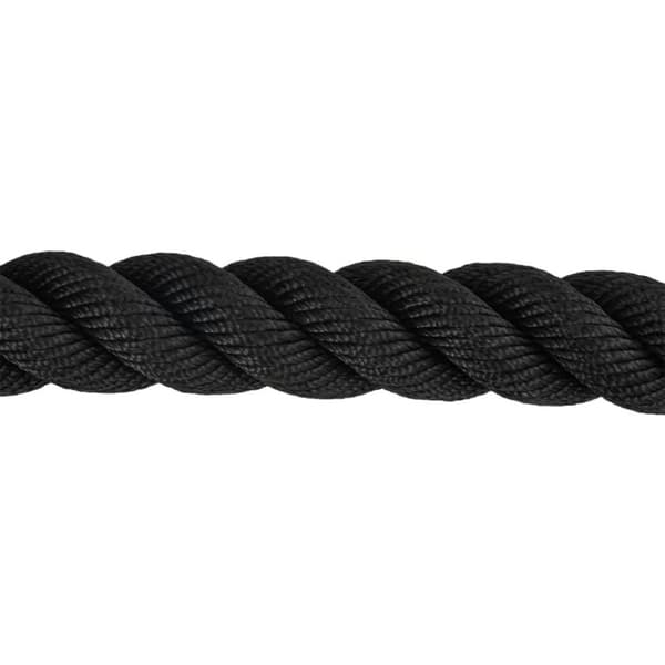 vidaXL Kamptau svart 12 m 9 kg polyester