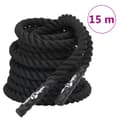 Miniatyrbild 1 av 2: Battle rope svart 15 m 11 kg polyester