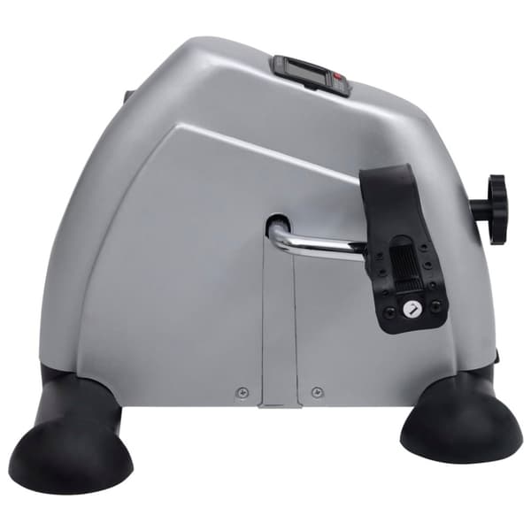 vidaXL Motionscykel mini med svänghjul i plast silver