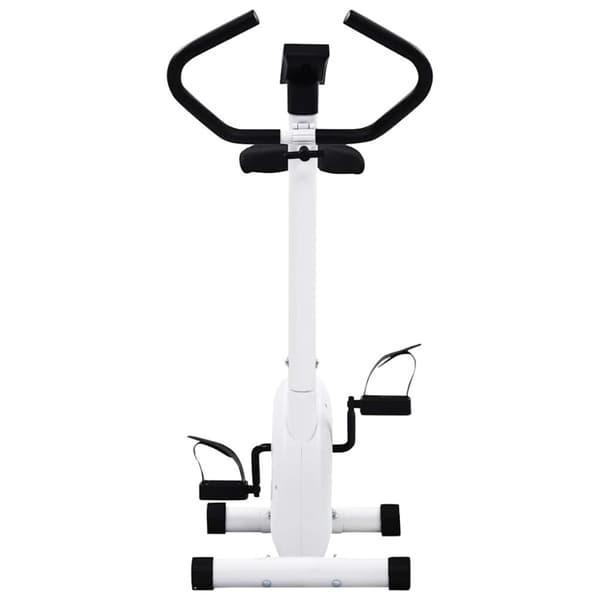 vidaXL motionscykel med båndmodstand hvid