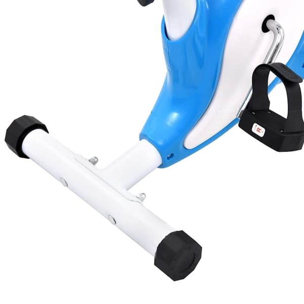 vidaXL motionscykel med bæltemodstand blå
