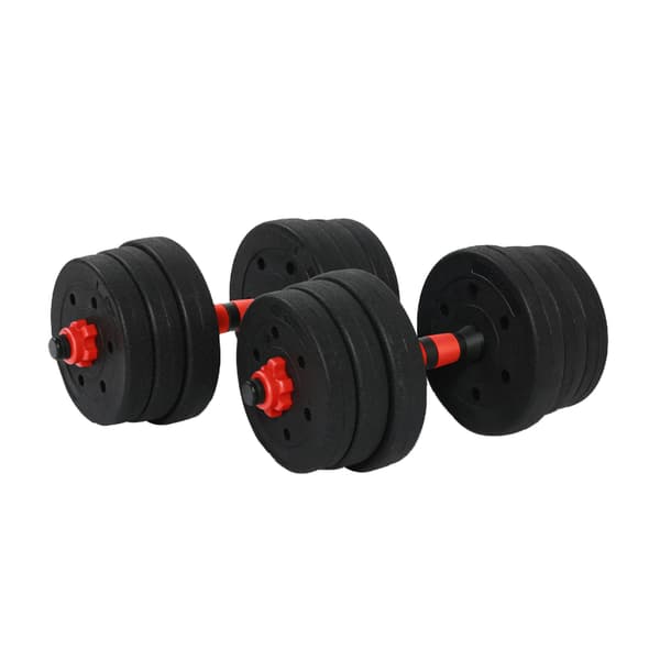 2i1 Hantlar & Skivstång - Max 20kg