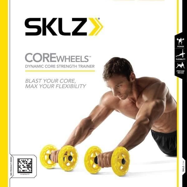 SKLZ COREWHEELS 2-PACK, maghjul, ab roller,  mag roller, ab wheel