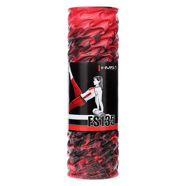 FS135 PUNAINEN/MUSTA 45cm FITNESS-RULA/ HMS-RULA
