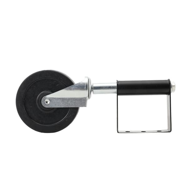 Heavy Duty Porthjul, Fjedermekanisme, 360° Drejbar Design, Holdbart Gummimateriale
