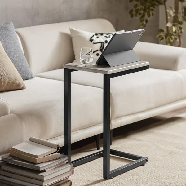 SoBuy Sidobord,Soffbord,Cafébord,Laptopbord, FBT44-HG