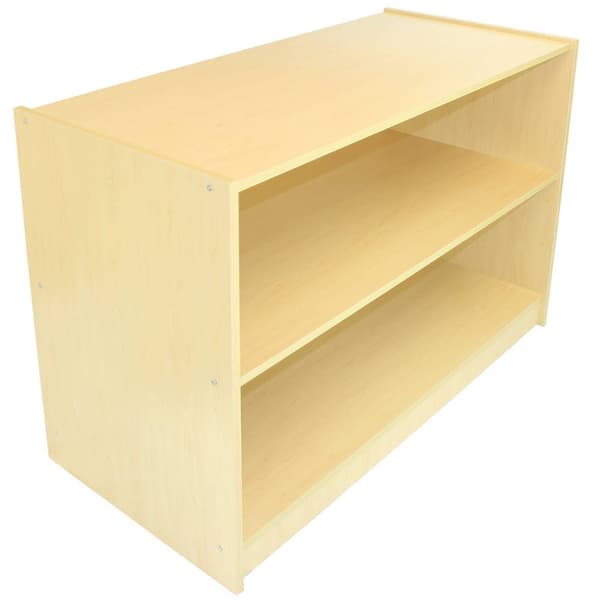 MonsterShop A1200 Butiksdisk Retail Showcase Vitrineskab, ahorn, 120 cm x 90 cm x 60 cm