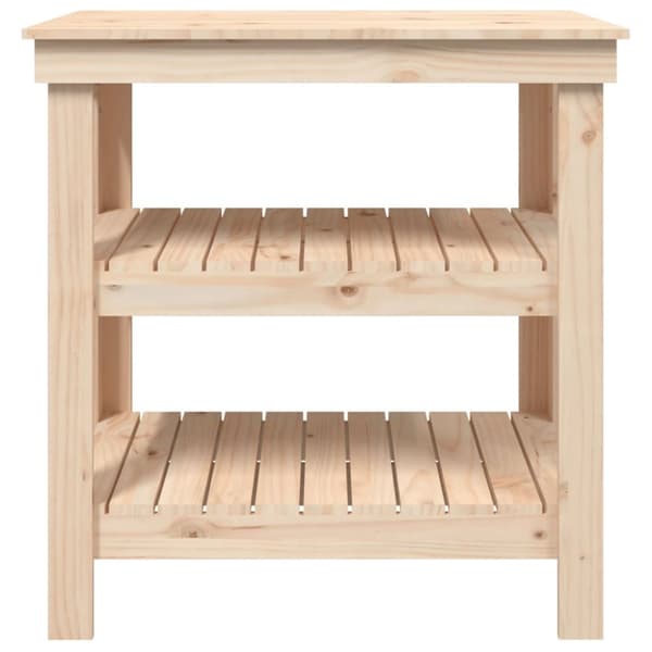 arbejdsbord 78,5x50x80 cm massivt fyrretræ
