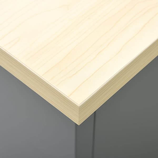 arbejdsbord 120x60x85 cm stål sort