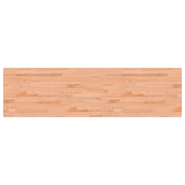 Työpenkki 200x55x81,5 cm täysi pyökki ja metalli