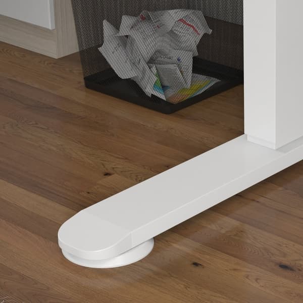 Rootz Vinsetto sähköinen seisomapöytä - korkeussäädettävä työpöytä - Ergonominen työpöytä - 4 esiasetettua korkeutta - Törmäyssuoja - 140cm x 70cm x 7