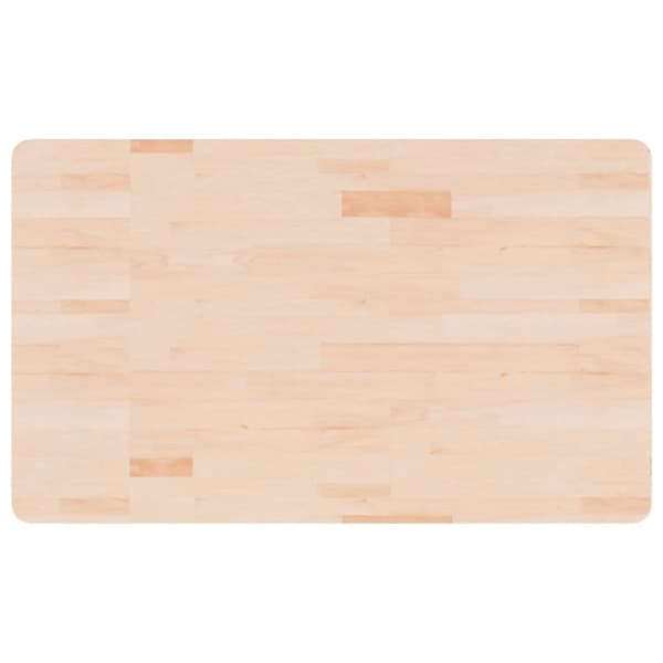 arbejdsbænk 100x60x81,5 cm massivt egetræ rektangulær