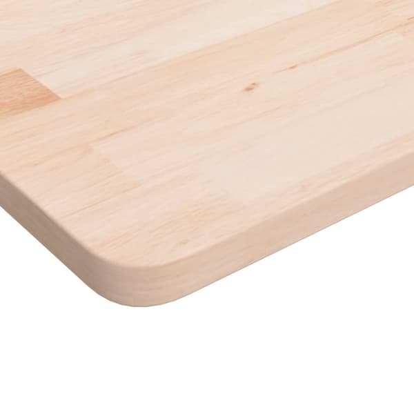 arbejdsbænk 100x60x81,5 cm massivt egetræ rektangulær