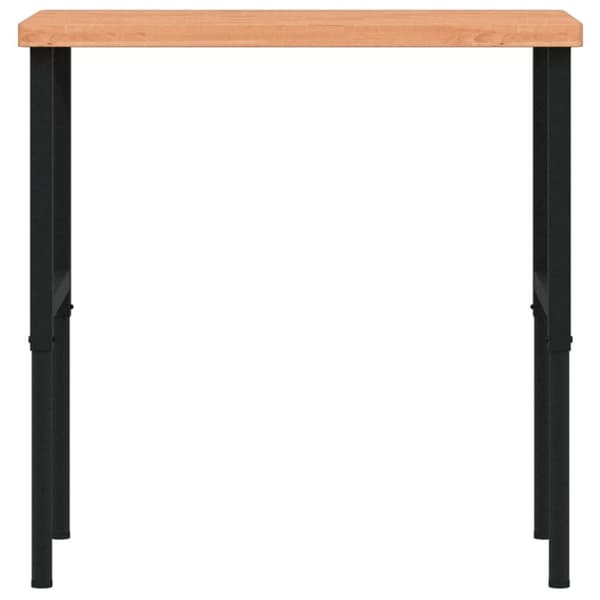 Työpenkki 100x60x(73-99,5) cm täysi pyökki suorakaide