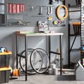 Miniatyrbillede 3 af 10: arbejdsbænk 100x60x(73-99,5) cm massivt egetræ rektangulær