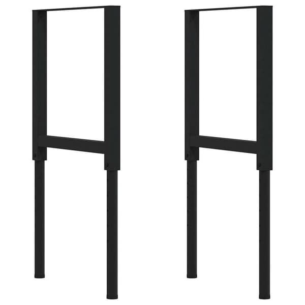 arbejdsbænk 100x60x(71,5-98) cm massivt egetræ