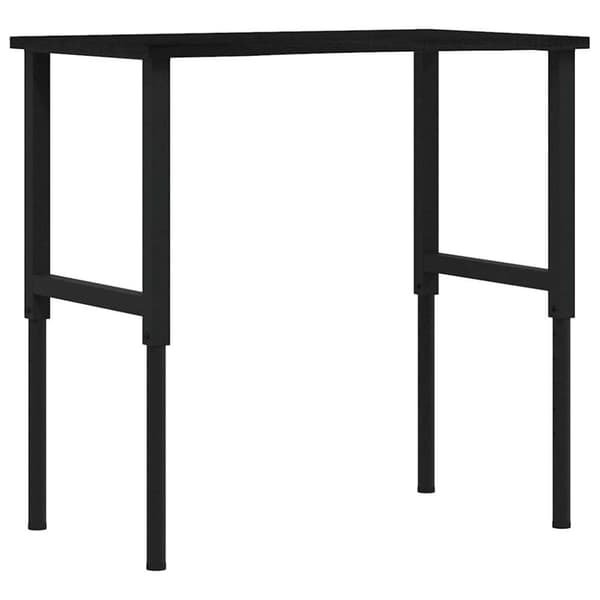arbejdsbænk 100x60x(71,5-98) cm massivt egetræ