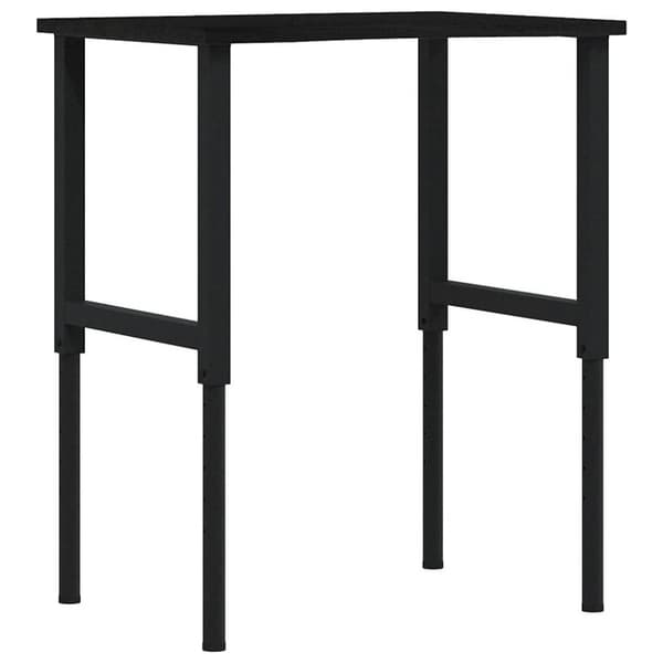 arbejdsbænk 80x60x(71,5-98) cm massivt egetræ