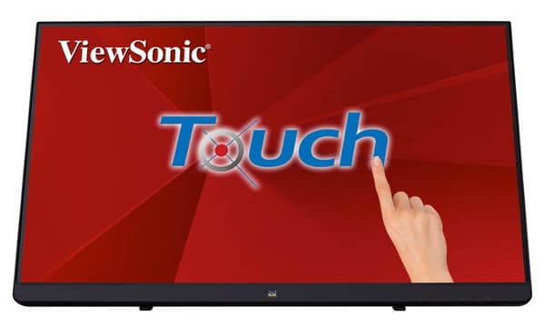 ViewSonic TD2230 / 22"/ Touch/ IPS/ 16:9/ 1920x1080/ 5ms/ 250cd/m2/ DP/ HDMI/ VGA/ USB/ Repro Sort