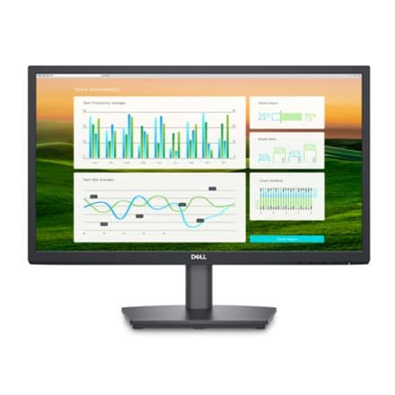 MONITOR Dell 21.5 inch, home | office, VA, Full HD (1920 x 1080), Wide, 250 cd/mp, 5 ms, HDMI | VGA | DisplayPort, "E2222HS" (timbru verde 7 lei)