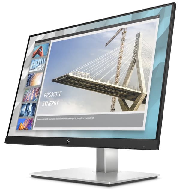 HP E-Display E24i G4 24inch IPS WUXGA 1920x1200 16:10 Display Port HDMI VGA 5xUSB Without Cable 3YW, "9VJ40A3#ABB" (timbru verde 7 lei)