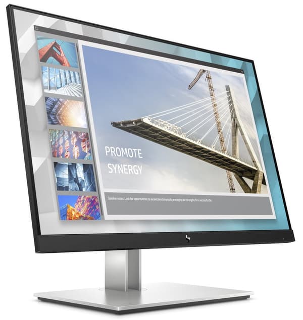 HP E-Display E24i G4 24inch IPS WUXGA 1920x1200 16:10 Display Port HDMI VGA 5xUSB Without Cable 3YW, "9VJ40A3#ABB" (timbru verde 7 lei) Sort