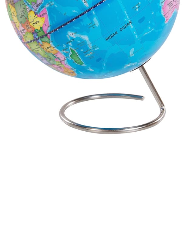 Karttapallo sininen 29 cm magneetit metalli jalusta perinteinen moderni tyyli